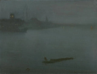 Nocturne en bleu et argent - James Abbott McNeill Whistler — näkymä teoksesta