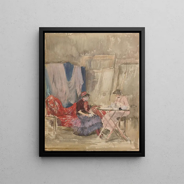 James Abbott McNeill Whistler - Note in Pink and PurpleThe Studio.webp