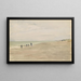 Opaalin ranta - James Abbott McNeill Whistler — kehystetty taideteos seinällä