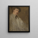 Portrait du Dr William McNeill Whistler - James Abbott McNeill Whistler — kehystetty taideteos seinällä