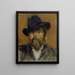 Robert Barr - James Abbott McNeill Whistler — kehystetty taideteos seinällä