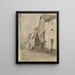 Saverne - James Abbott McNeill Whistler — kehystetty taideteos seinällä