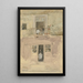 Parveke - James Abbott McNeill Whistler — kehystetty taideteos seinällä