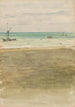 Kylpijät - James Abbott McNeill Whistler — näkymä teoksesta