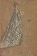Sininen mekko - James Abbott McNeill Whistler — näkymä teoksesta
