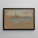 San Giorgio Maggiore - kirkko - James Abbott McNeill Whistler — kehystetty taideteos seinällä