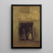 Juoruttajat - James Abbott McNeill Whistler — kehystetty taideteos seinällä