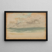 Merivirta - James Abbott McNeill Whistler — kehystetty taideteos seinällä