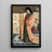 Posliinimaan prinsessa - James Abbott McNeill Whistler — kehystetty taideteos seinällä