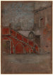 Punaisen portaikon nuotti - James Abbott McNeill Whistler — näkymä teoksesta