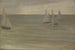 Trouville-maalaus, harmaa ja vihreä, hopean meri - James Abbott McNeill Whistler — näkymä teoksesta