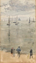 Violetti kalastusveneiden paluu - James Abbott McNeill Whistler — näkymä teoksesta