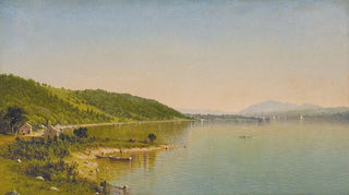 James Augustus Suydam - Hook Mountain Hudson River.webp