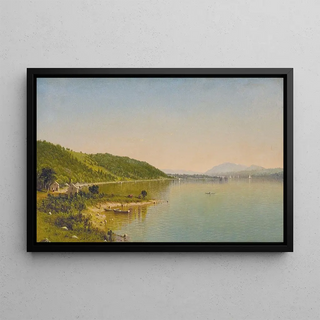 James Augustus Suydam - Hook Mountain Hudson River.webp