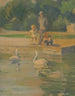 Parc Brookside du lac Water Fowl - James C. Kulhanek — näkymä teoksesta