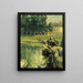 Bassin de Neptune Versailles - James Carroll Beckwith — kehystetty taideteos seinällä