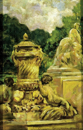 James Carroll Beckwith - Jardin de la Fontaine at Nimes.webp