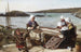 Breton kalastajaisnaisten maalaus - James Clarke Hook — näkymä teoksesta