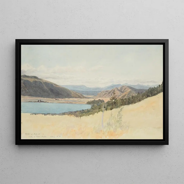 James Crowe Richmond - Outlet of Rotoiti and Valley of the Upper Buller looking NW.webp