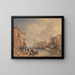 Le Grand Canal à Venise - James Duffield Harding — kehystetty taideteos seinällä