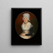 Portrait de Mme Robert Kermit - James Earl — kehystetty taideteos seinällä