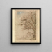 Acacia - James Ensor — kehystetty taideteos seinällä