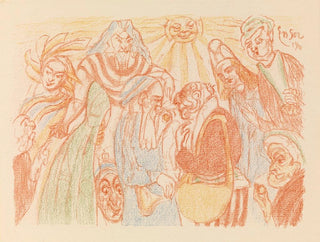 Denier de César - James Ensor — näkymä teoksesta