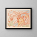 Calvaire - James Ensor — kehystetty taideteos seinällä