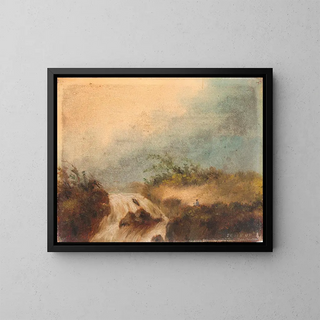 James Ensor - Landschap met waterval.webp