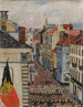Musiikki Vlaanderenin katu - James Ensor — näkymä teoksesta