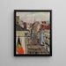 Musiikki Vlaanderenin katu - James Ensor — kehystetty taideteos seinällä