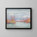 Port d'Ostende - James Ensor — kehystetty taideteos seinällä