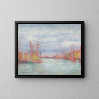 James Ensor - Ostend Harbour.webp