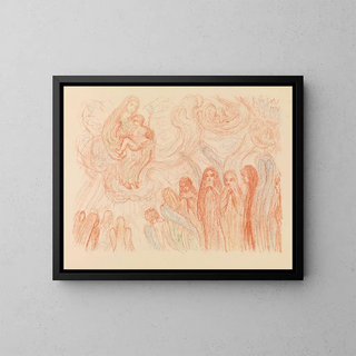 James Ensor - The Angels Worship Mary.webp