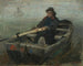 Le rameur - James Ensor — näkymä teoksesta