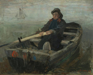 Le rameur - James Ensor — näkymä teoksesta