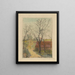 Sentier pédestre à Groenendaal - James Ensor — kehystetty taideteos seinällä