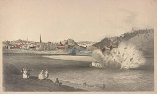 James Fuller Queen - Explosion of the Alfred Thomas at Easton Pa March 6th 1860.webp