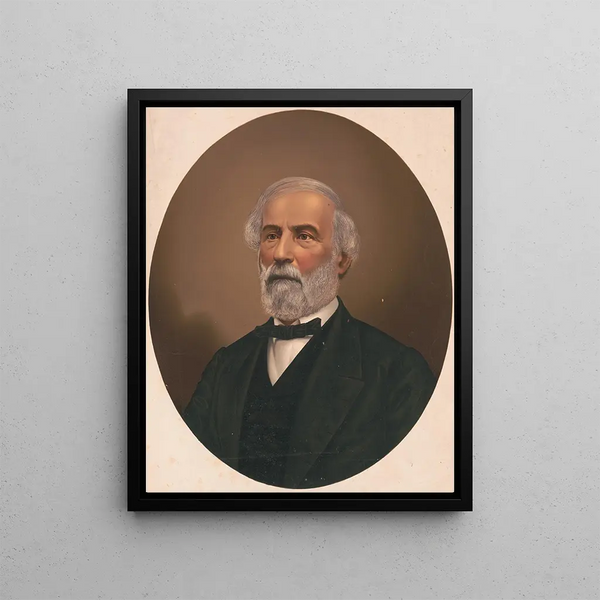 Robert E. Lee - James Fuller Queen — kehystetty taideteos seinällä