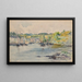 Le Port de Pont-Aven - James Henry Donaldson — kehystetty taideteos seinällä