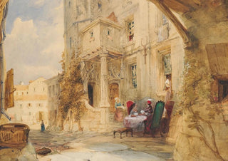 James Holland - French Scene With Figures.webp