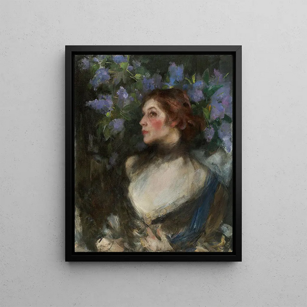 Florence Shannon - James Jebusa Shannon — kehystetty taideteos seinällä