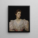Portrait d'une dame - James Jebusa Shannon — kehystetty taideteos seinällä