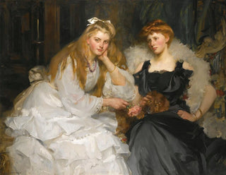 W. Heward Bell Esq.:n tytär Lorna ja Dorothy Bellin muotokuvat - James Jebusa Shannon — näkymä teoksesta