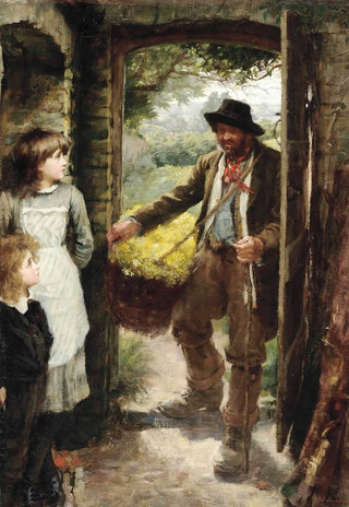 James Jebusa Shannon - The cowslip gatherer.webp