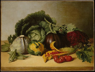 James Peale - Still Life Balsam Apple and Vegetables.webp