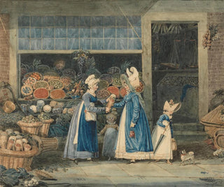 Le marchand de légumes - James Pollard — näkymä teoksesta