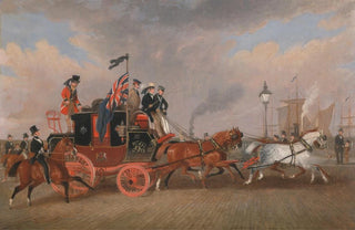 James Pollard - The Last of the Mail Coaches at Newcastle upon Tyne.webp