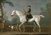 Sir Roger Burgoyne ratsastamassa Badgeria - James Seymour — näkymä teoksesta