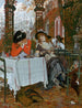 A Lounas - James Tissot — näkymä teoksesta